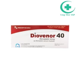 Diovenor 40 SPM - Thuốc điều trị tăng Cholesterol máu